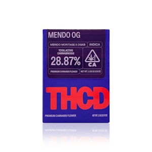 THC DESIGN - THC DESIGN - Flower - Mendo OG - 3.5G