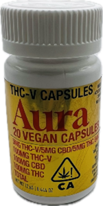 Aura - THCV - Capsules - 20 Pack - 100mg