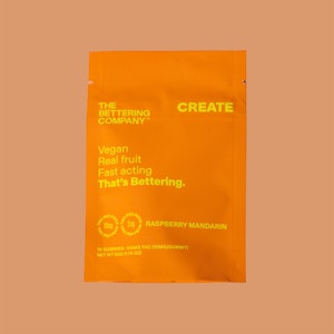 The Bettering Company - The Bettering Company | Create | Raspberry Mandarin | 10Pk Gummies