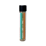 The Pairist Preroll 1g Gush Mintz CBD 1:1