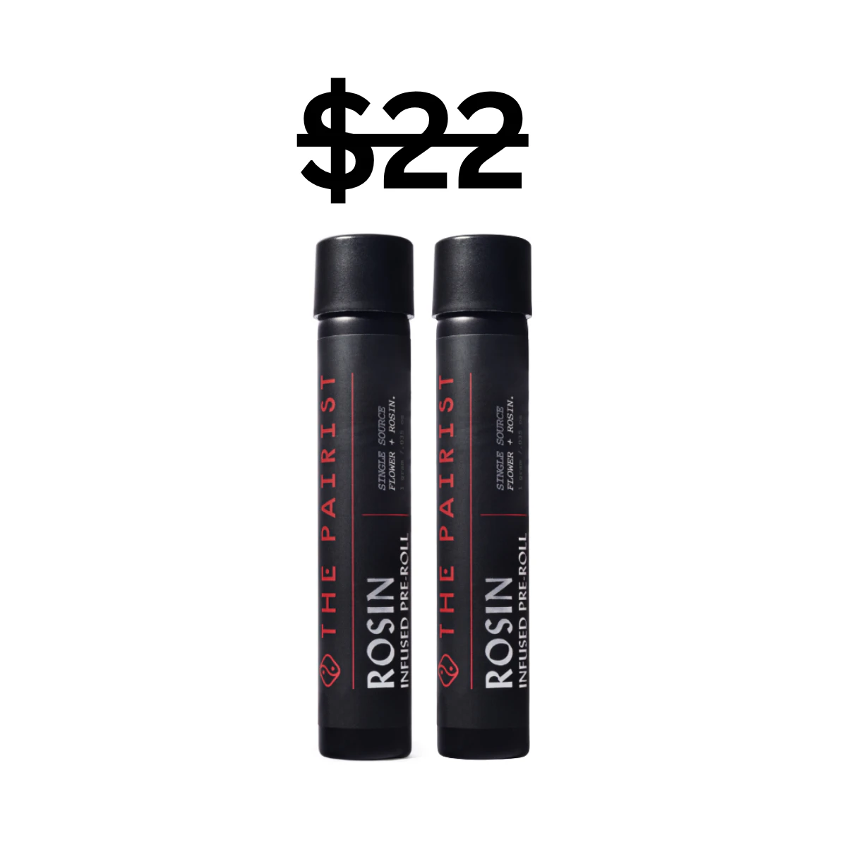 The Pairist - Award-Winning Preroll bundle | 2x Rosin Infuesd Prerolls | The Pairist Main Image