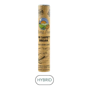 BURR'S PLACE ORGANICS - Burr's Place Organics - The Safety Break - Preroll Pack - 2pk - 1.0g