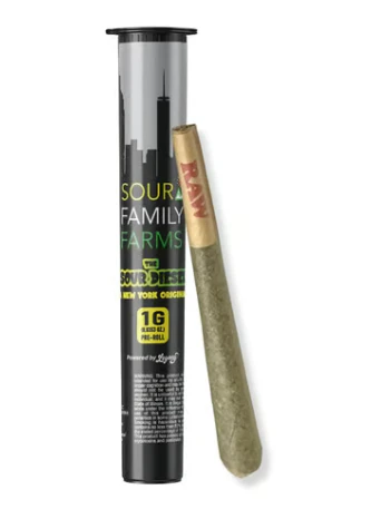 SOUR FAMILY FARMS - Sour Diesel Preroll - 1g Main Image