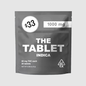 THE TABLET 50mg Grey Indica Tablet 20pk