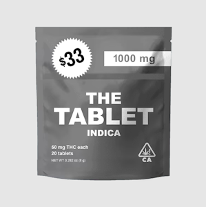 Level - THE TABLET 50mg Grey Indica Tablet 20pk