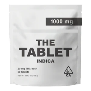 The Tablet | Indica Tablets | 20mg : 50pk | 1000mg