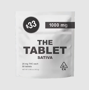 Level - THE TABLET 20mg White Sativa Tablet 50pk