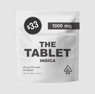 Level - THE TABLET 20mg White Indica Tablet 50pk