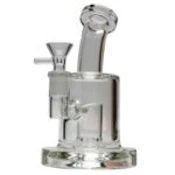 6.5" Thick Ripper Dab Rig - Teal