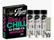 Claybourne Co. - [CLAYBOURNE] FLYERS 6PK PREROLLS - 3G - THRILL AND CHILL (H) Main Image