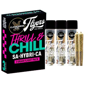 CLAYBOURNE CO. - [Claybourne Co.] 6 Pack Preroll - Thrill & Chill (S/H/I)
