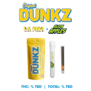 ORIGINAL DUNKZ LA PINA flower x alien apples rosin