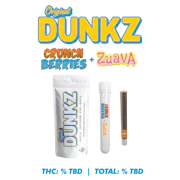 original dunkz crunch berries x zuava rosin