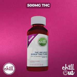 CHILL MEDICATED - Cranberry Syrup - 500mg - CME