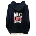 HWCC | Make Love Not Drug War Hoodie - Black