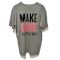 HWCC | Make Love Not Drug War T-Shirt - Grey