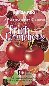 PUREFECTIONERY - Cherry "Fruit Crunchers" Gummy | 10pc 100mg (THC) (RSO)