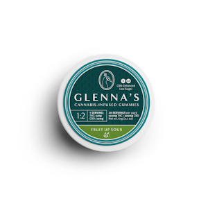 Glenna's - Glenna's - Fruit Up Sour - 1:2 - 100 mg - Edible