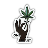 Artpixiexo - Single Sticker - Green Thumb