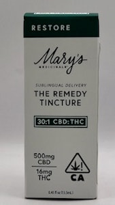 Mary's Medicinals  -   30:1 CBD:THC The Remedy - Restore 500mg:16mg - Mary's Medicinals