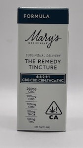 Mary's Medicinals  - 4:4:2:1:1 The Remedy : Formula 600mg - Mary's Medicinals 