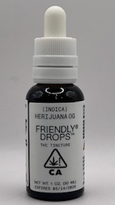 Friendly Brand - Herijuana OG 1000mg Tincture - Friendly Farms