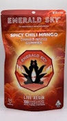 Spicy Chili Mango 100mg 10 Pack Live Resin Gummies - Emerald Sky