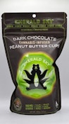 Dark Chocolate Peanut Butter Cups Hybrid 100mg 10 Pack - Emerald Sky