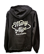 MARY ALICE - Apparel - Black & White Hoodie