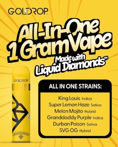 Gold Drop - Gold Drop Papaya Haze Liquid Loud 1g Disposable