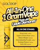 Gold Drop GDP Liquid Diamonds 1g Disposable