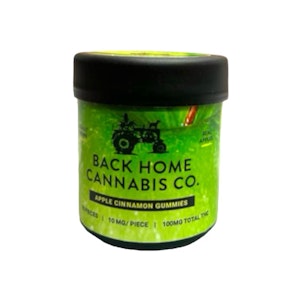 Back Home Cannabis Company - Back Home Cannabis Company - Apple Cinnamon - 100mg - Edible