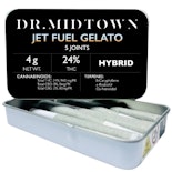 Dr. Midtown - Jet Fuel Gelato - 5pk - 4g