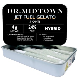 Dr. Midtown - Dr. Midtown - Jet Fuel Gelato - 5pk - 4g