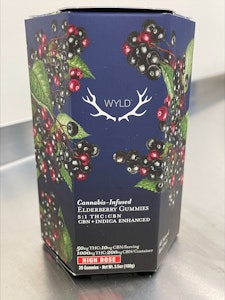 WYLD - WYLD AZ MED ELDERBERRY1000MG THC