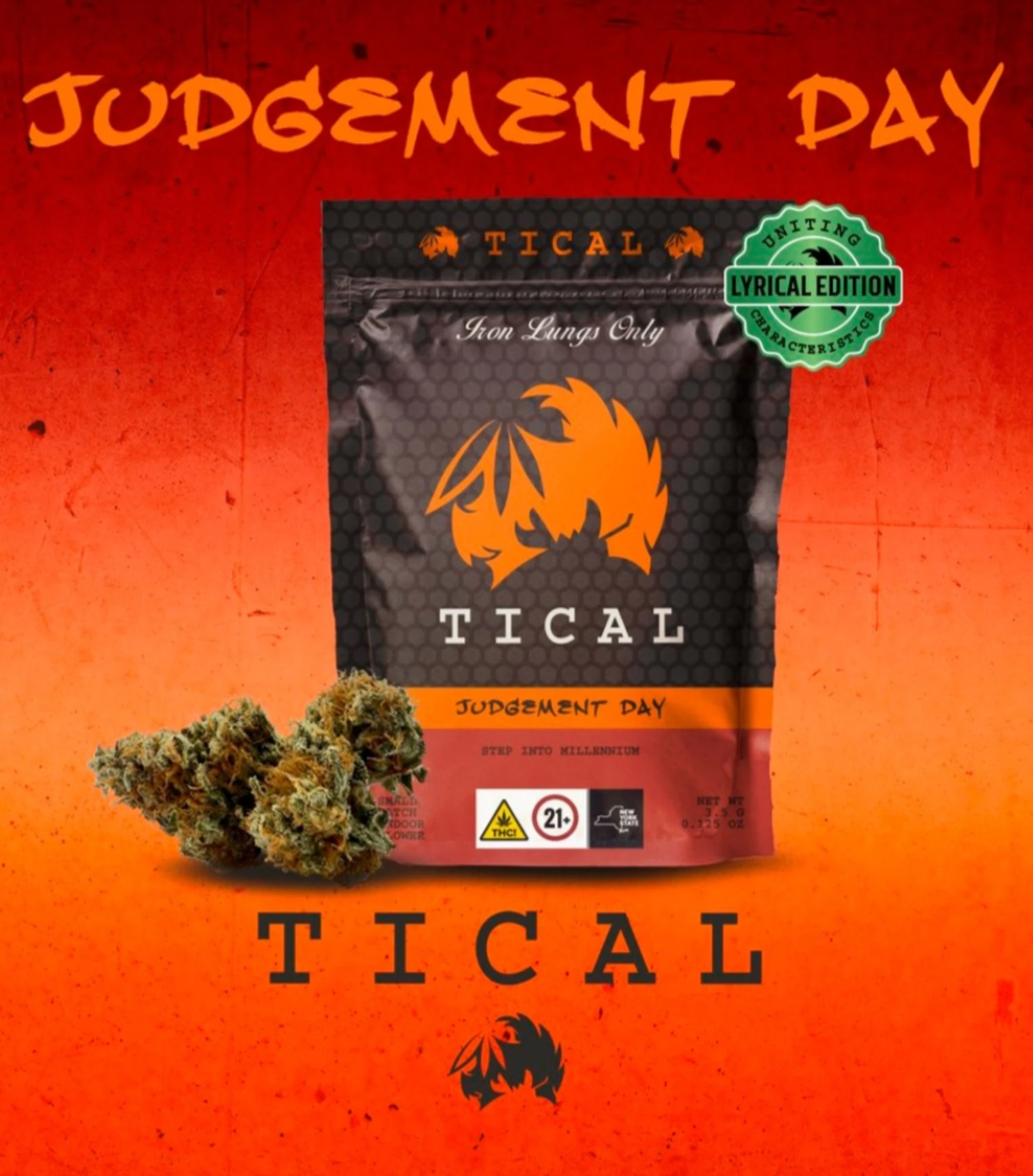 Tical - Tical- Judgement Day- 3.5g Flower Main Image