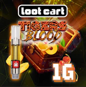 Loot Cart Tiger's Blood Flavored Cartridge 1g