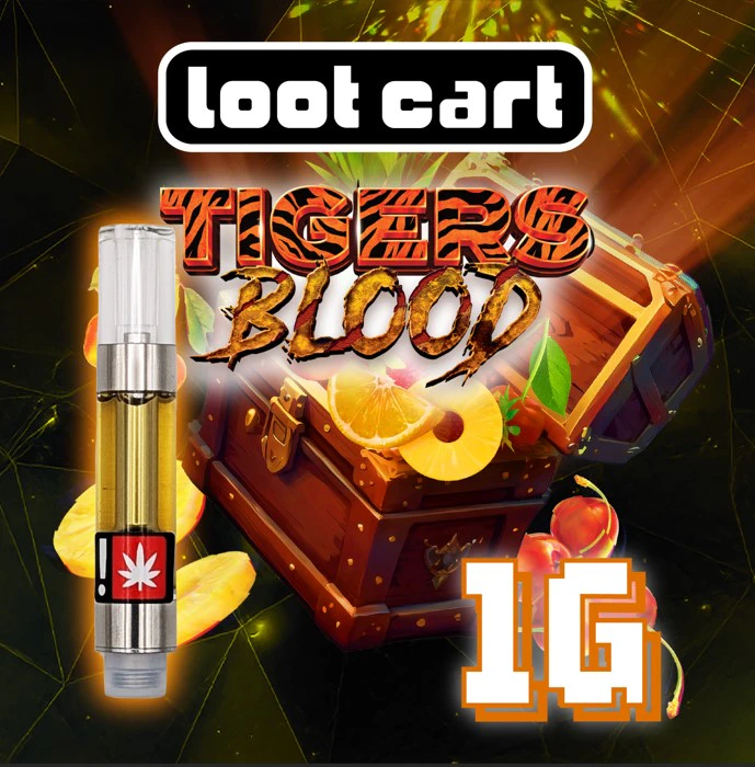 Loot Bar - Loot Cart Tiger's Blood Flavored Cartridge 1g Main Image