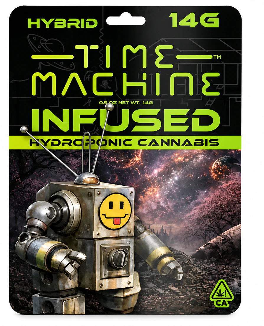 Time Machine - Time Machine 14g Infused Diamond Flower Bubblegum Burst (H) Main Image