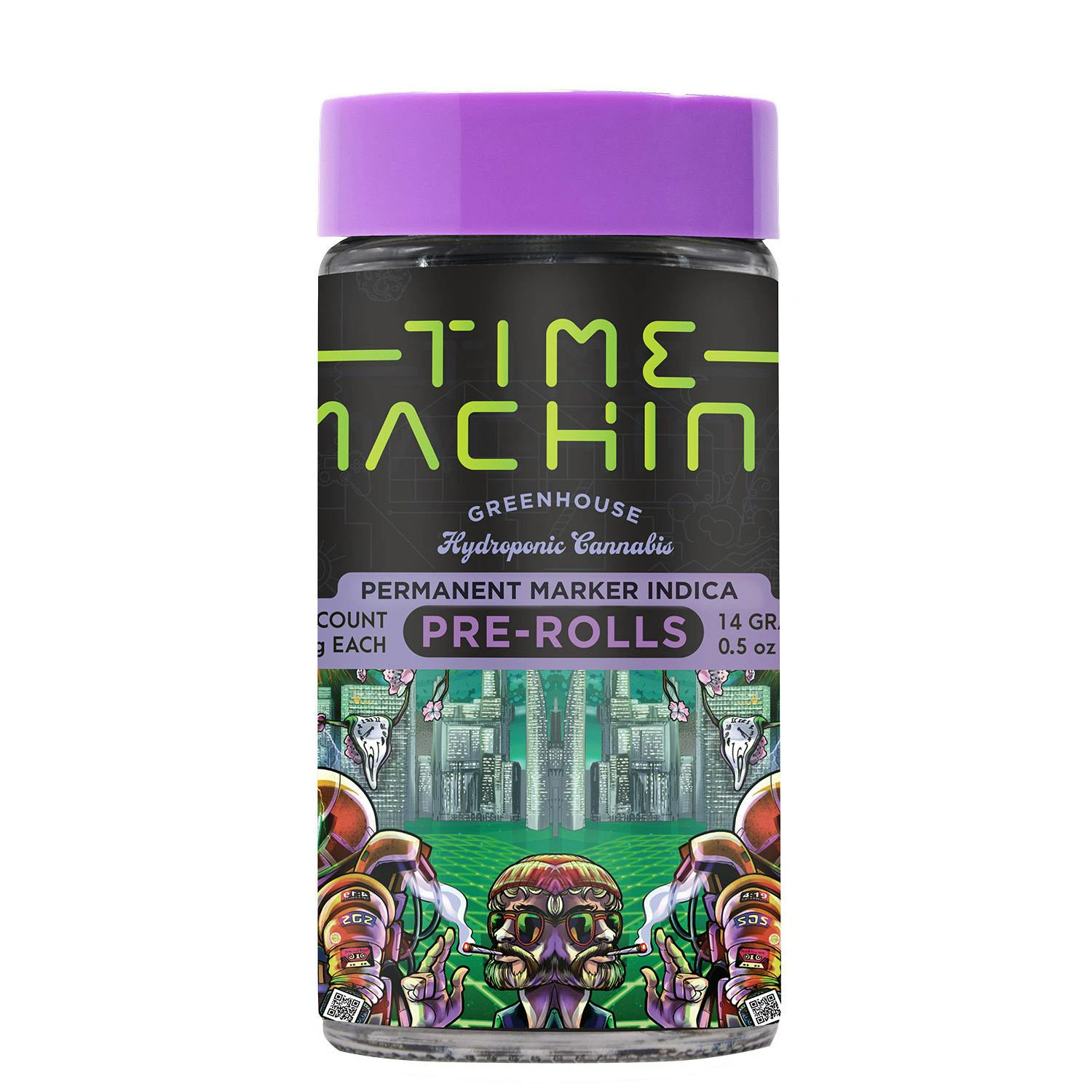 Time Machine - TIME MACHINE | PERMANENT MARKER - 28PK | PREROLL | 14G Main Image
