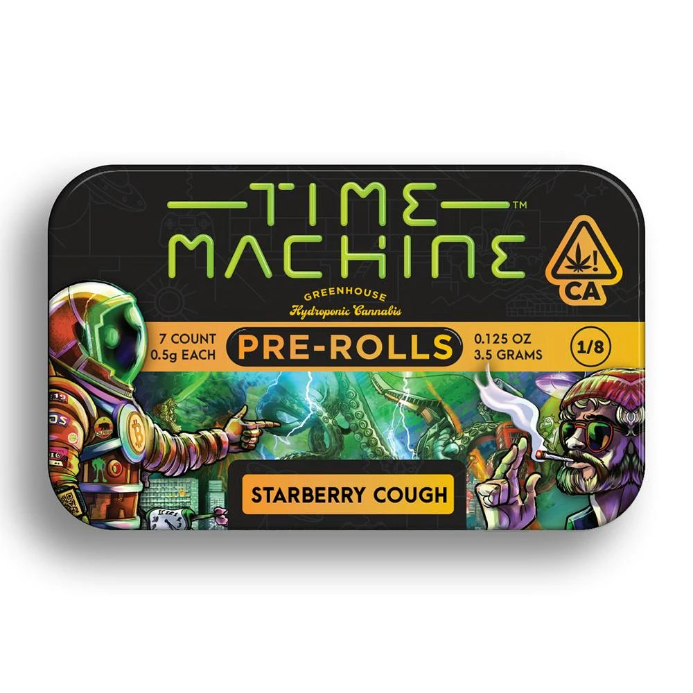Time Machine - TIME MACHINE | STARBERRY COUGH - 7PK | PREROLL | 3.5G Main Image