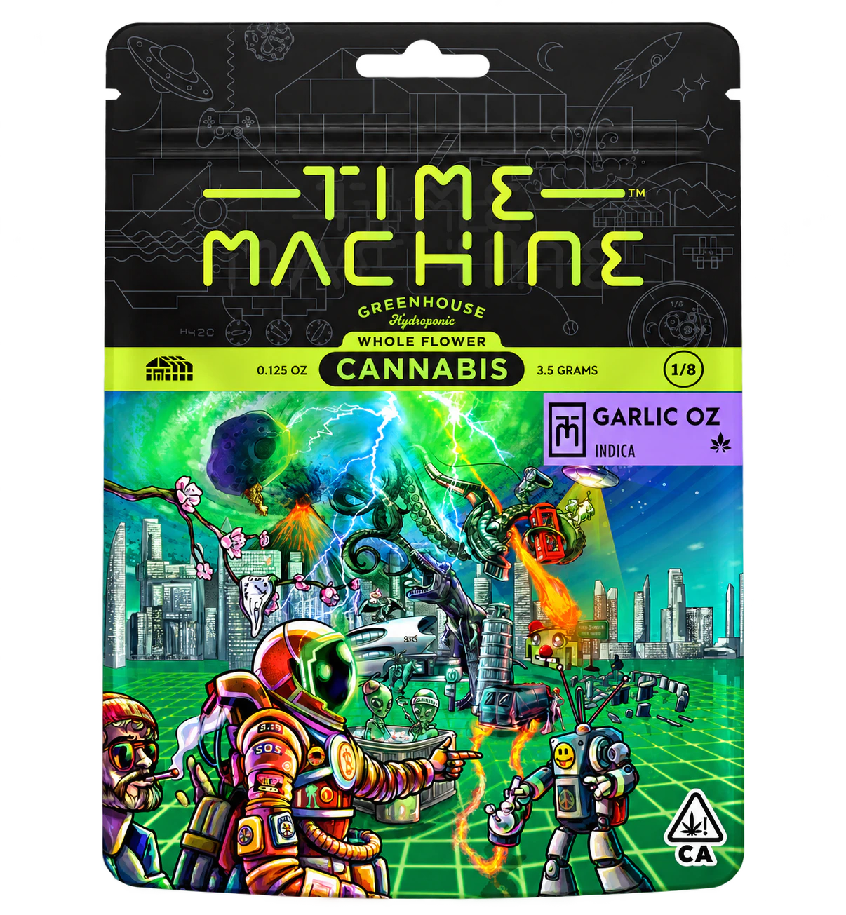 Time Machine - Time Machine | Garlic OZ | Smalls | 3.5g Main Image