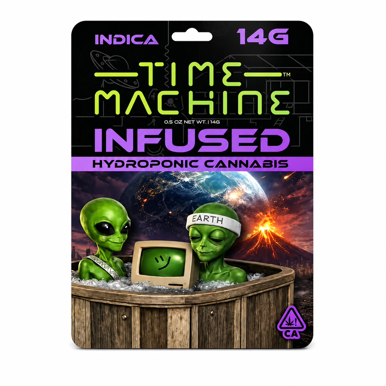 Time Machine - Time Machine | Watermelon Splash | Diamond Infused | Smalls | 14g Main Image