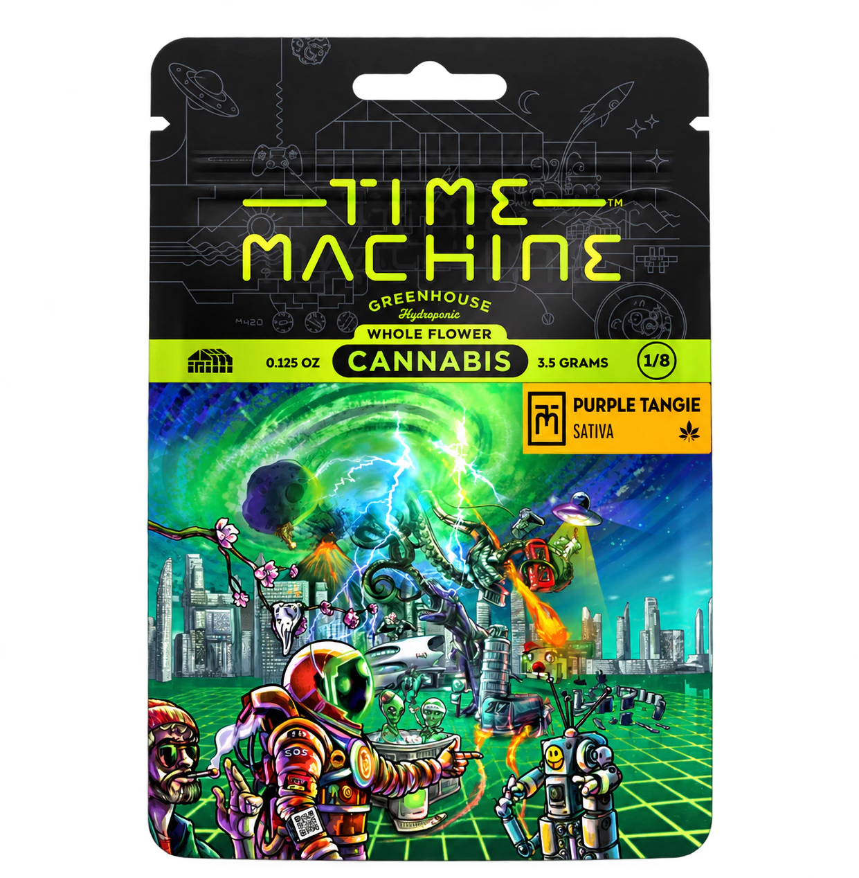 Time Machine - Time Machine | Purple Tangie | Smalls | 3.5g Main Image