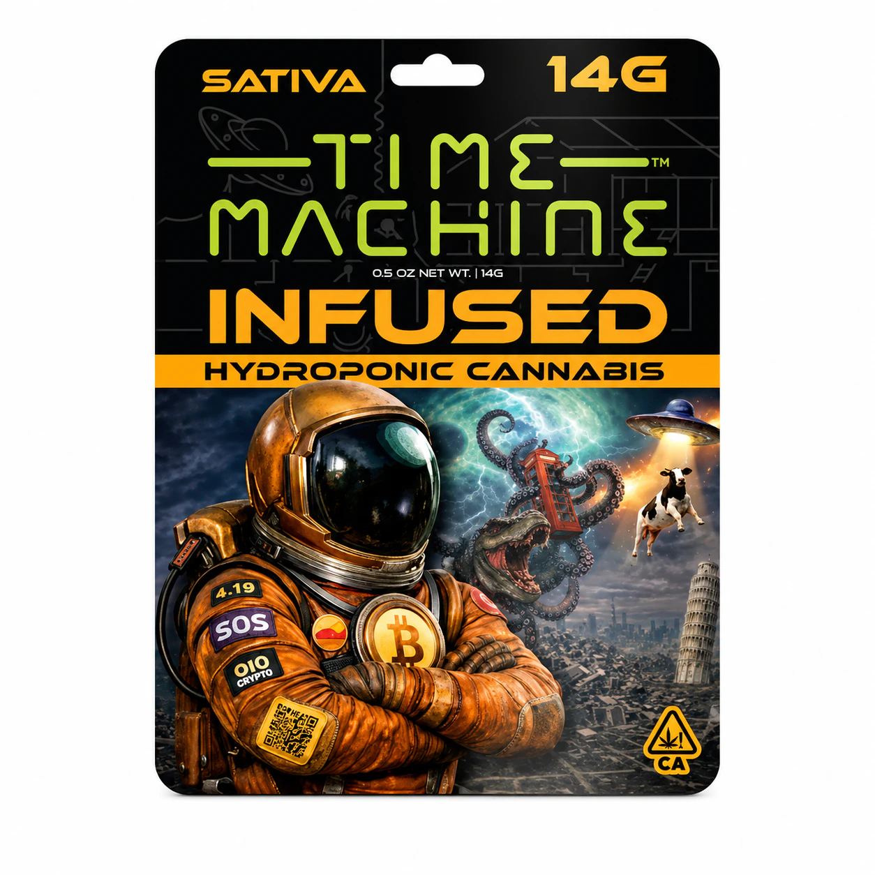 Time Machine - Time Machine | Grape Tangie | Diamond Infused | Smalls | 14g Main Image