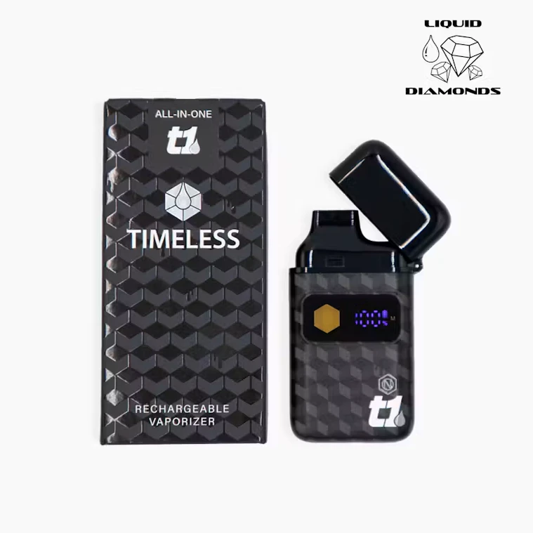 Timeless - Timeless Vapes - All-in-One - NOIR Liquid Diamonds Disposable Pen - Hybrid - Planet Of The Grapes - (1g) Main Image