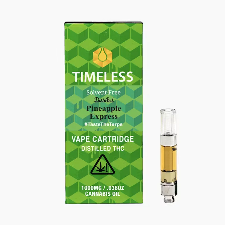 Timeless - Timeless Vapes - 510 Cartridge - Hybrid - Pineapple Express - (1g) Main Image