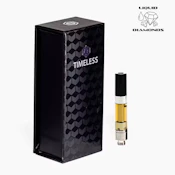 Timeless Vapes - 510 Cartridge - NOIR Liquid Diamonds - Hybrid - Jet Fuel - (1g)
