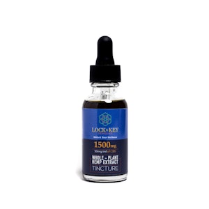 Lock & Key Remedies, Inc. - High Potency 1500mg CBD Tincture