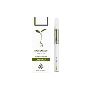 RAW GARDEN - Raw Garden - RTU - Purple Unicorn Refined Live Resin Vape Cartridge - 1G